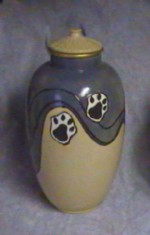 whiskers ceramic pet urns